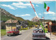 ITALIE. CLAVIERES. FRONTIERE ITALO GFRANCAISE, DOUANE ITALIENNE, VOITURES.PEUGEOT ET MERCEDES.ANNEE 1967 - Andere & Zonder Classificatie