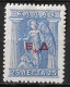 Greece 1913 Overprint E*Δ (Chios Island) On 25 L Blue Vl. 323 MH - Ongebruikt