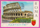 293822 / Italy - Roma - The Coloseum PC 1982 USED 50+50+200 L  Rocca Di Calascio , Castello Di Cerro Al Volturno - 1981-90: Marcophilia