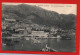 (RECTO / VERSO) MONTE CARLO EN 1913 - N° 1136 - VUE PRISE DE MONACO - BEAU TIMBRE DE MONACO ET CACHET - CPA - Hafen