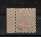 Nouvelle Calédonie_  (1912) Surcharge Renversé  Signatures  Brun N°105B (rare ) - Ongebruikt