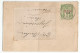 Egypte Port-Said Enveloppe Entier Postal Stationery Sent To France 1900 - Covers & Documents