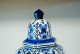 E1 Magnifique Pot - Vase Avec Couvercle Et Fretel - Made In Holland - Arte Popular