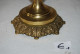Delcampe - E1 Authentique Chandelier 3 Feux - Porcelaine Bronze 1940 50 - Chandeliers, Candelabras & Candleholders