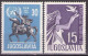 Yugoslavia 1955 - 10th Anniversary Of United Nations,10th Anniversary Of The Republic - Mi 774,775 - MNH**VF - Unused Stamps