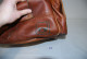Delcampe - E1 Ancien Sac - Sacoche En Cuir - Golfeur - France - Impression - Leather Goods 
