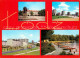 73601161 Lodz Denkmal Marktplatz Wohnsiedlung Hochhaeuser Kanus Ferienanlage Lod - Poland