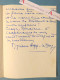 ● L.A.S 1949 Myriam HEPP LE BARGY Au Poète Maurice Rostand - Lettre Autographe - Schrijvers