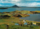 73600466 Skutustaoir Myvatnssveit Pseudo Craters Lake Myvatn Aerial View  - Iceland
