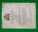 D-IT Regno Di Sardegna 1818 VERCELLI Sentenza Di Condanna Titolare Osteria Tre Stelle - Historische Documenten