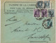 (01) Belgique  3 X N° 193 + 194 + 2 X 197  Sur Enveloppe écrite De Bruxelles Vers Emmishofen Suisse - 1922-1927 Houyoux