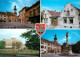 73599505 Sopron Oedenburg Marktplatz Altstadt Saeule Park Wohnblock Hochhaus  - Hongrie