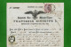 D-IT TRIESTE 1874 Francesco Giuseppe I^ Franz Joseph I^ -Protesto Di Cambio 1 Marca Austriaca + 2 Marche Italiane - Historische Dokumente