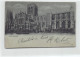 England - YORK - Minster By Night - Year 1903 FORERUNNER SMALL SIZE POSTCARD - York