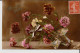 Carte Photo Bonne Fête Bouquet Renversé Et Ruban Tricolore - Sonstige & Ohne Zuordnung