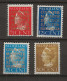1940 MH/* Nederland, NVPH D16-19 - Dienstzegels