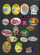 Lot 12 - étiquettes Fruits & Légumes - Fruit En Groenten