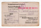 1943. WWII PORTUGAL,LISBON TO GERMANY NUREMBERG-LANGWASSER POW CAMP,ANSWER PART POW CARD,CENSOR,POW VLADIMIR SAVIC - Lisboa