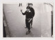 Two Women, Odd Street Scene, Double Exposure, Vintage Orig Photo 12.3x8.5cm. (1082) - Anonieme Personen