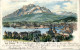 Gruss Aus Luzern - Litho - Lucerna