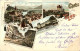 Gruss Aus Thun - Litho - Thoune / Thun