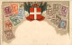 Italy - Briefmarken - Stamps - Prägekarte - Stamps (pictures)