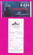 Hamburg, 22.2.2024- Ticket For Submarine Museum. U-Boat Mueseum. U-434 + Brochure . Set Of Three Items - Tickets - Vouchers