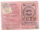 PG / CARTE 1954 SYNDICALE CGT  Avec Ses Timbres Adhèrent  SYNDICAT C.G.T  TIMBRE TAMPON CACHET - Cartes De Membre