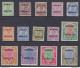 1923-24 KUWAIT, Stanley Gibbons N. O1/O14 , Stamps Of India , Effige Di Giorgio - Andere & Zonder Classificatie