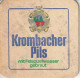 Krombacher Pils - Bierdeckel