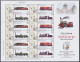 Inde India 2011 MNH MYSTAMP Sheet Steam Train, Railway, Railways, Trains, Engine, Mahatma Gandhi, Indipex Exhibition - Ongebruikt