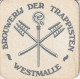 Westmalle Trappistenbier - Bierdeckel