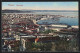 Cartolina Trieste, Panorama Der Stadt Mit Dem Hafen  - Trieste