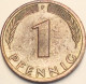 Germany Federal Republic - Pfennig 1980 F, KM# 105 (#4482) - 1 Pfennig