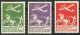 Dänemark, 1925, 143/45, 180/81, Ungebraucht - Autres & Non Classés