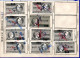 3034.GREECE. 9 PAGES WITH 73 OLD PENSION FUND REVENUES (HERMES) 9 SCANS, HEAVY DUPLICATION,SOME DAMAGED - Revenue Stamps