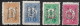 MYTILENE 1912 Overprinted Turkish Stamps 4 Values Vl.  2-5-10-11 MH - Mytilene