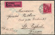 La Chaux De Fonds 1944 > Rothen St. Raphael France - Eilsendung - Zensur OKW - Storia Postale