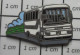 710e Pin's Pins / Beau Et Rare / TRANSPORTS / AUTOCAR ROUTIER BLANC Par METARGENT - Transportation