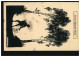 Scherenschnitt-AK Bin Ein Fahrender Gesell, Elsbeth Forck's Schattenbilder, 1921 - Scherenschnitt - Silhouette