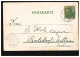 Blumen-AK Blumengebinde Mit Farne COPITZ (ELBE) 16.5.1901 Nach BERTSDORF 17.5.01 - Altri & Non Classificati