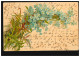 Blumen-AK Veilchenstrauss Mit Farn, PREUSSISCH-FRIEDLAND 14.1.1904 - Autres & Non Classés