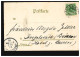 Blumen-AK Verblühender Blumenzweig, BERLIN 23.12.1899 Nach INGOLSTADT 24.12.99 - Autres & Non Classés