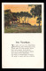 Lyrik-AK Landschaftsbild, Gedicht Das Vaterhaus, CÖLN-EHRENFELD 30.4.1916 - Autres & Non Classés