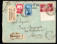 SOMALIA ITALIANA, BUSTA 1933, SASS. 179 +28EG+7 EX, MOGADISCIO X GENOVA - BELLA - Somalië
