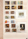 Delcampe - Paintings, Michel Catalog Value: 1771,2 EUR, Colection With Album - Verzamelingen (in Albums)