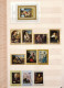 Delcampe - Paintings, Michel Catalog Value: 1771,2 EUR, Colection With Album - Collections (en Albums)