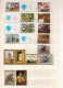 Delcampe - Paintings, Michel Catalog Value: 1771,2 EUR, Colection With Album - Sammlungen (im Alben)