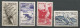 MONACO ANNEE 1948 LOT DE 4 TP PA N° 32 à 35 NEUFS* MH TB COTE 105,00 €  - Airmail