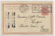 BELGIQUE ENTIER 10C CP MECANIQUE VIIE OLYMPIADE LIEGE LIUK  JEUX OLYMPIQUES 1920 ANVERS - Summer 1920: Antwerp